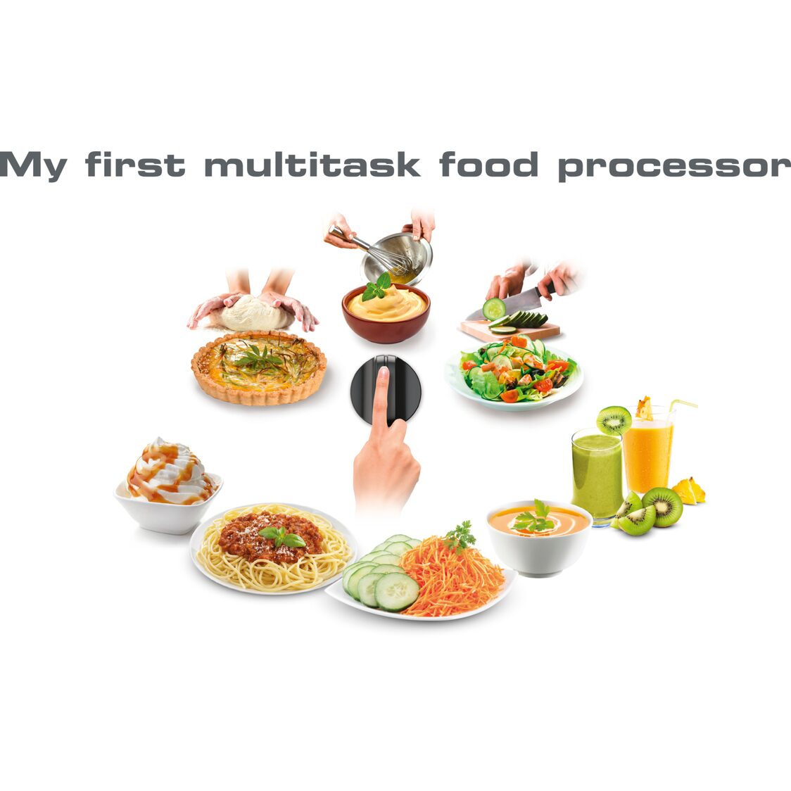 Tefal Multifunction Easyforce Food Processor DO2461 - Metro Singapore Departmental Store - Celebrating 69 Years in SG