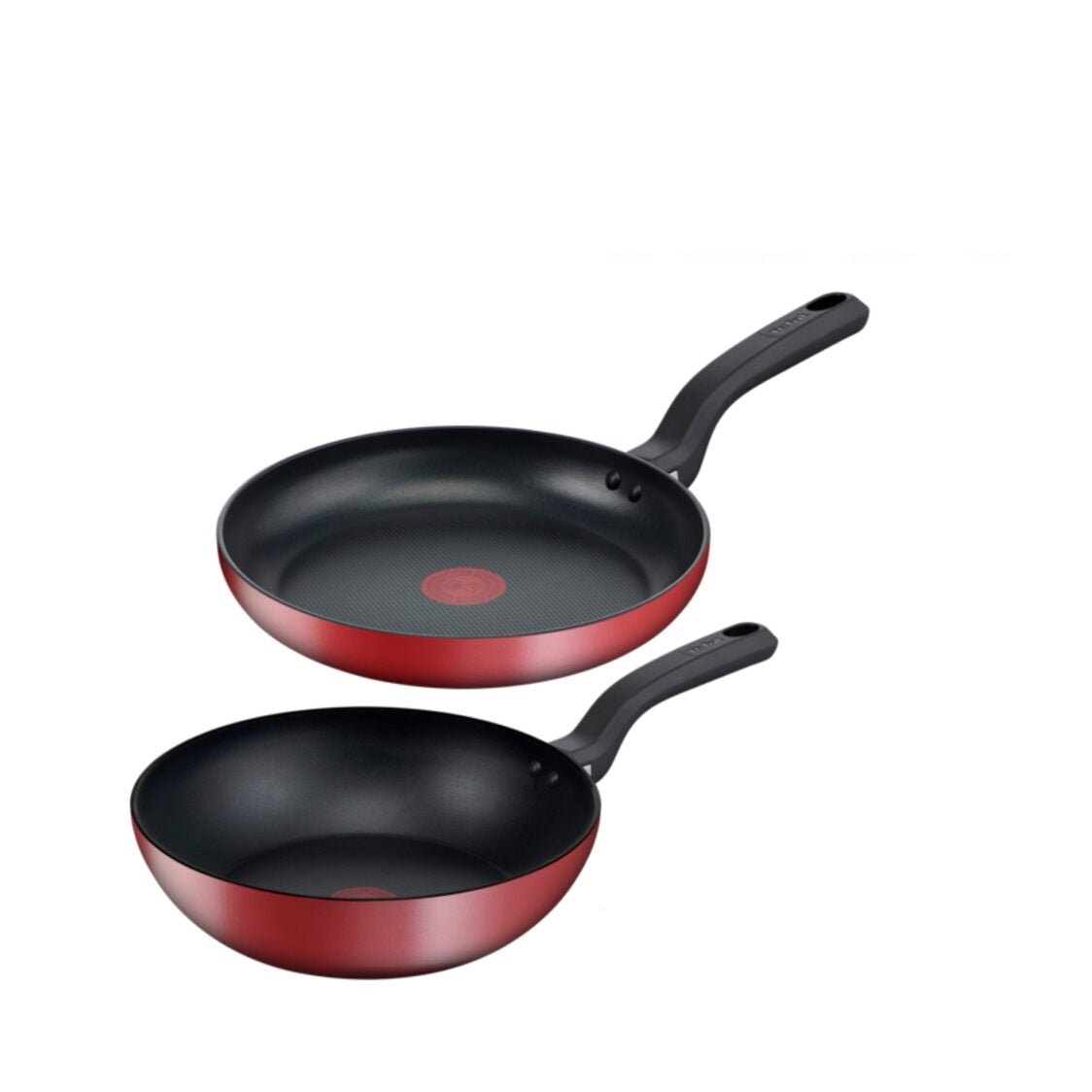 Tefal Red Delight IH Red Surprise 2PC Cookware Set G1712S2 - Metro Singapore Departmental Store - Celebrating 69 Years in SG