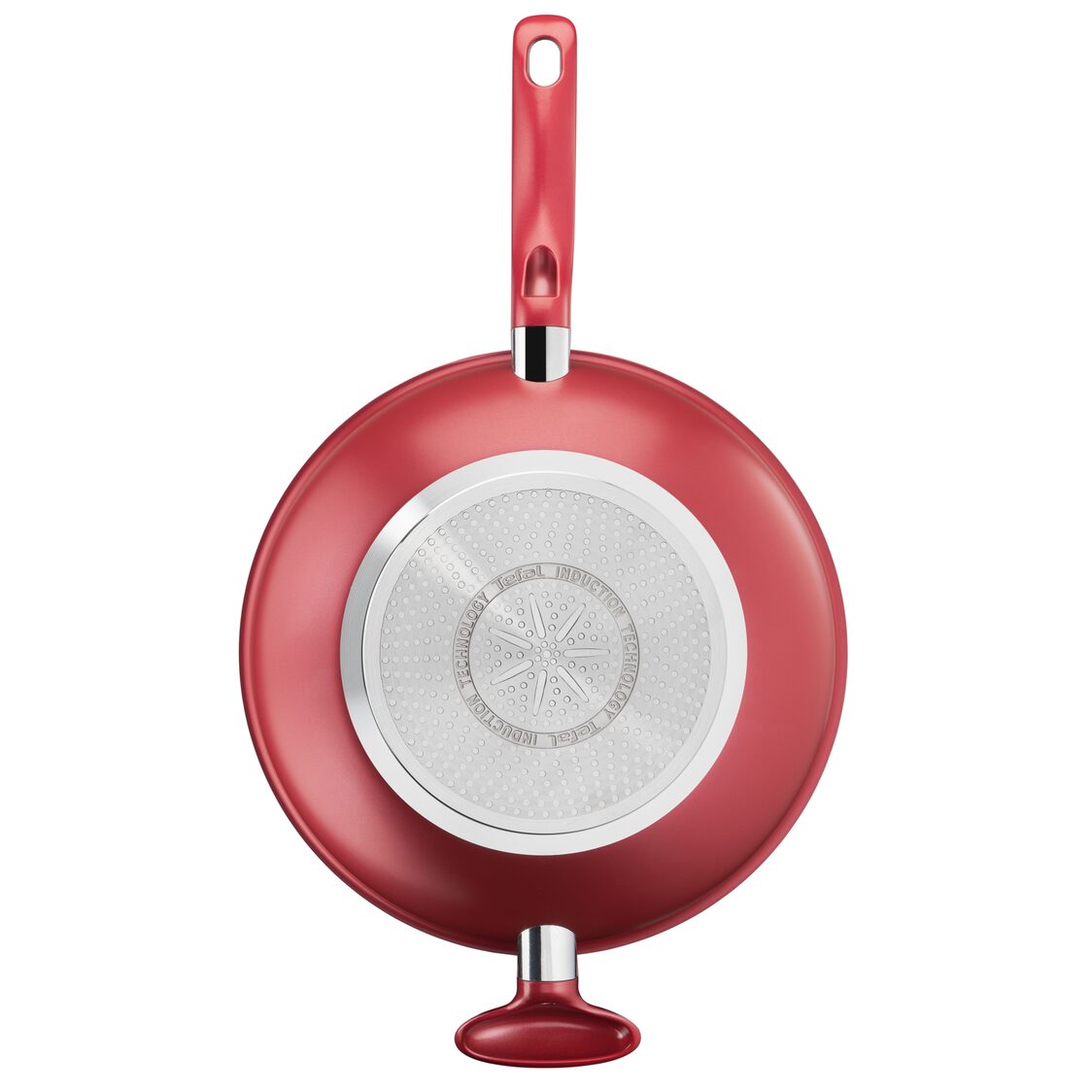 Tefal So Chef Induction Wok Pan 32cm with Glass Lid G13598 - Metro Singapore Departmental Store - Celebrating 69 Years in SG