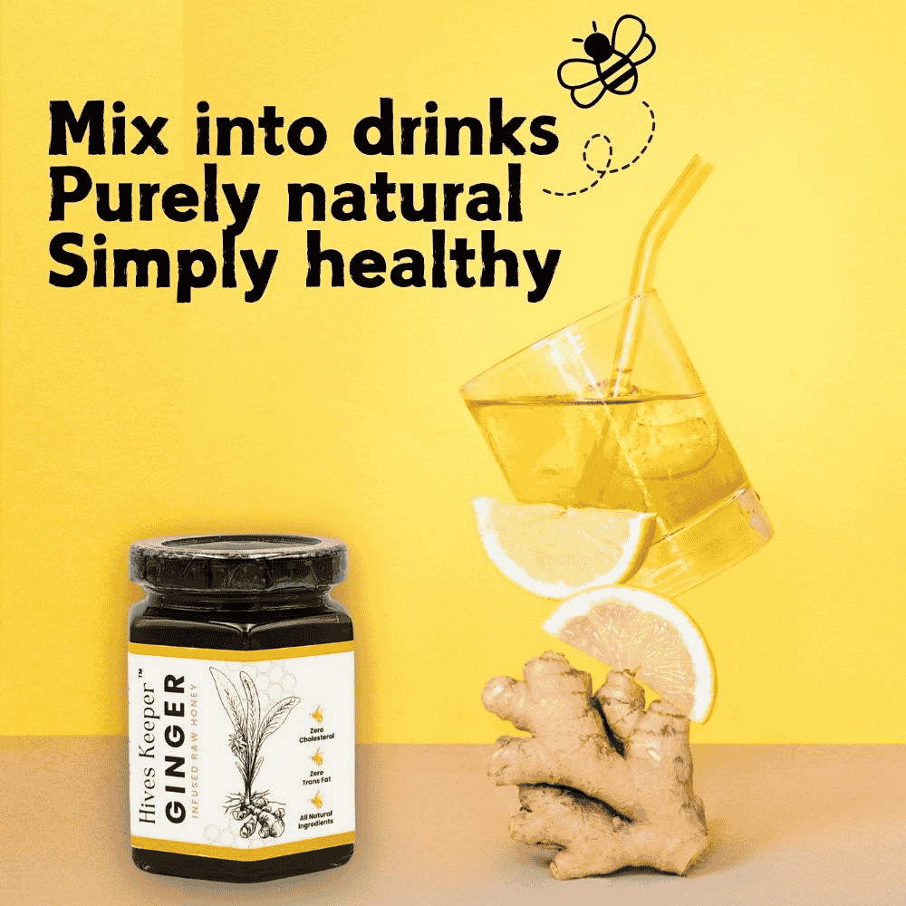 The National Honey Gift Set - Singapore Edition (Teh Tarik and Ginger) 250g x 2 - Metro Singapore Departmental Store - Celebrating 69 Years in SG