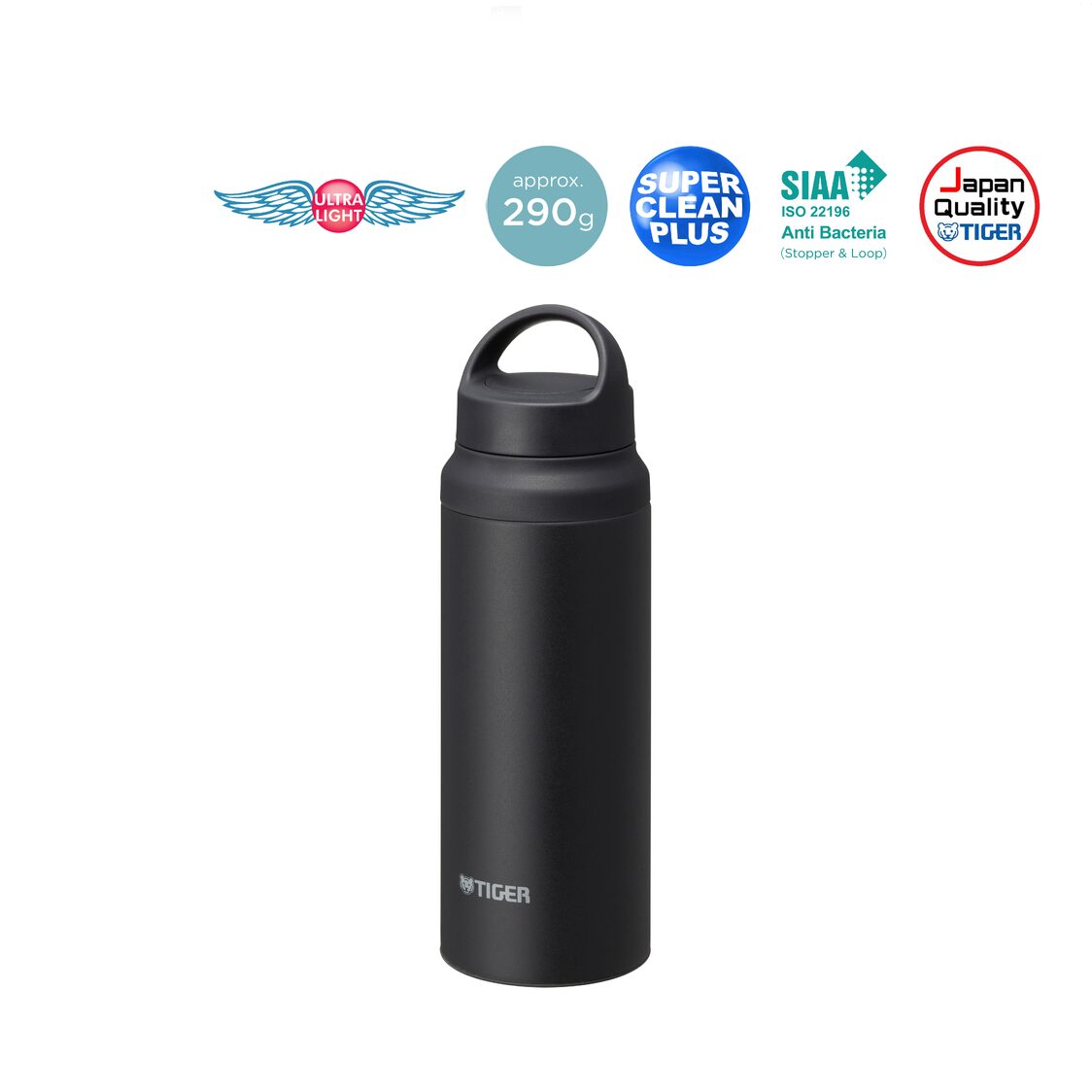 Tiger Anti - Bacterial Double Stainless Steel Bottle 600ml (MCZ - S060) - Metro Singapore Departmental Store - Celebrating 69 Years in SG