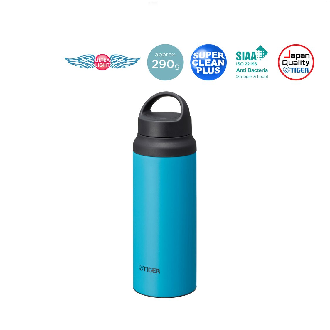 Tiger Anti - Bacterial Double Stainless Steel Bottle 600ml (MCZ - S060) - Metro Singapore Departmental Store - Celebrating 69 Years in SG
