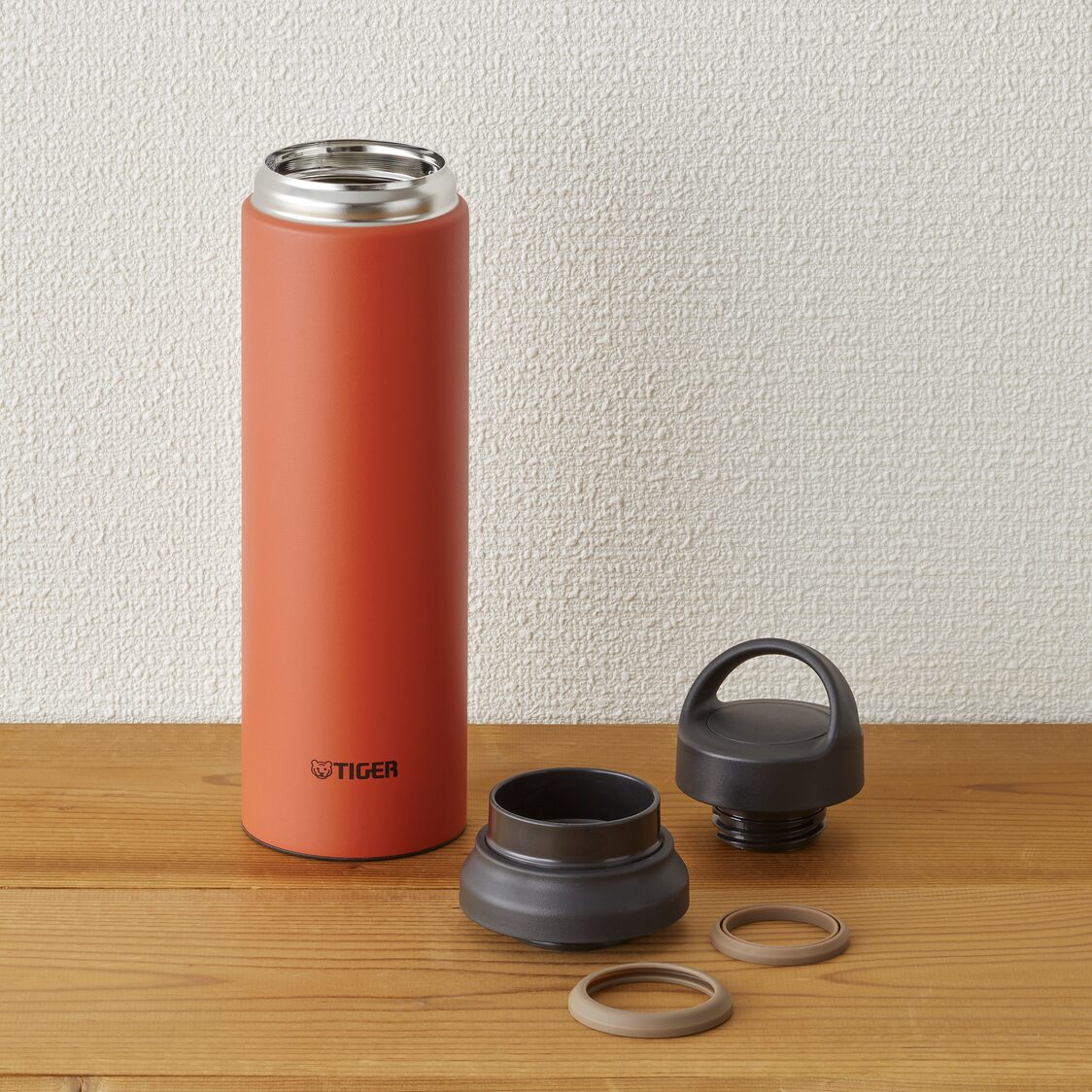 Tiger Anti - Bacterial Double Stainless Steel Bottle 800ml (MCZ - S080) - Metro Singapore Departmental Store - Celebrating 69 Years in SG