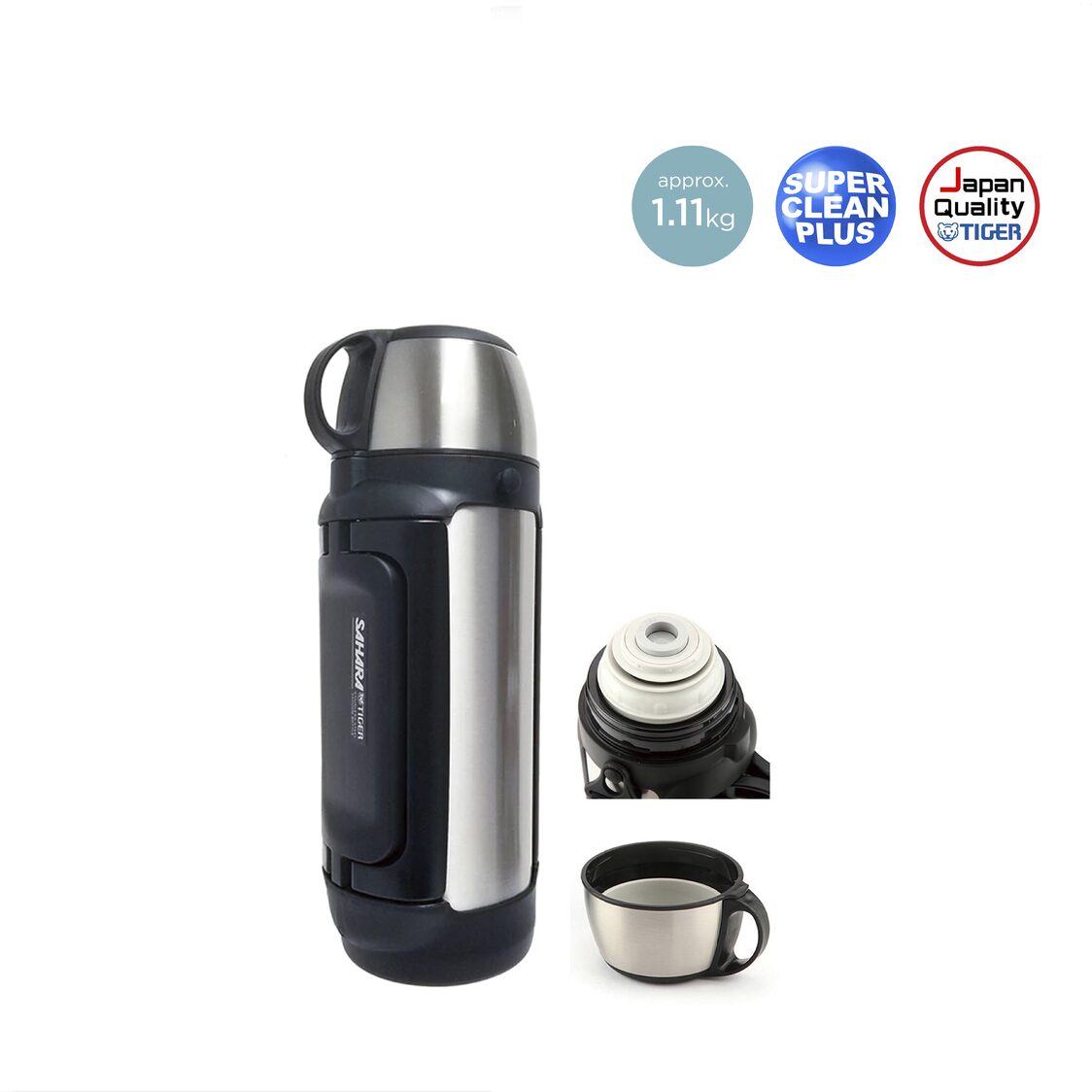 Tiger Double Stainless Steel Bottle 1.7L (MHK - A170) - Metro Singapore Departmental Store - Celebrating 69 Years in SG