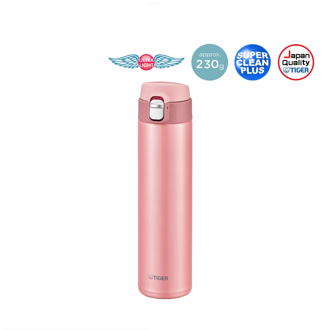Tiger Ultra Light Double Stainless Steel Bottle 600ml (MMJ - A601) - Metro Singapore Departmental Store - Celebrating 69 Years in SG