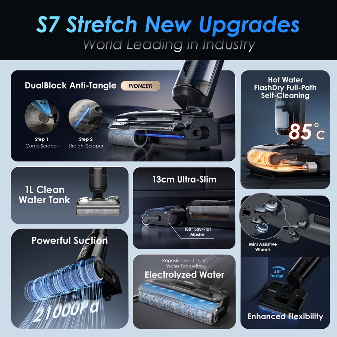 Tineco Floor One S7 Stretch - Metro Singapore Departmental Store - Celebrating 69 Years in SG