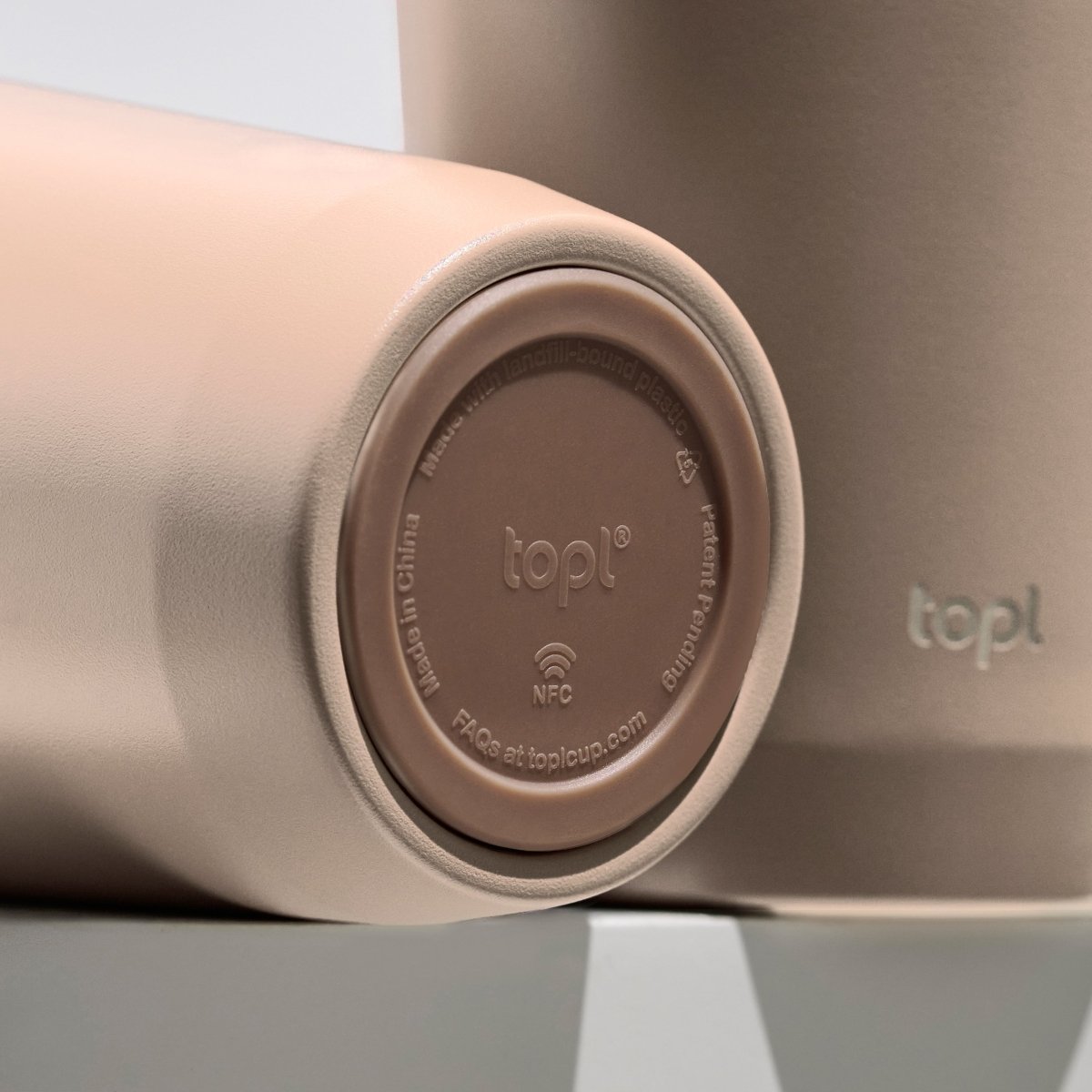 Topl To Go Coffee Cup Almond - Metro Singapore Departmental Store - Celebrating 69 Years in SG