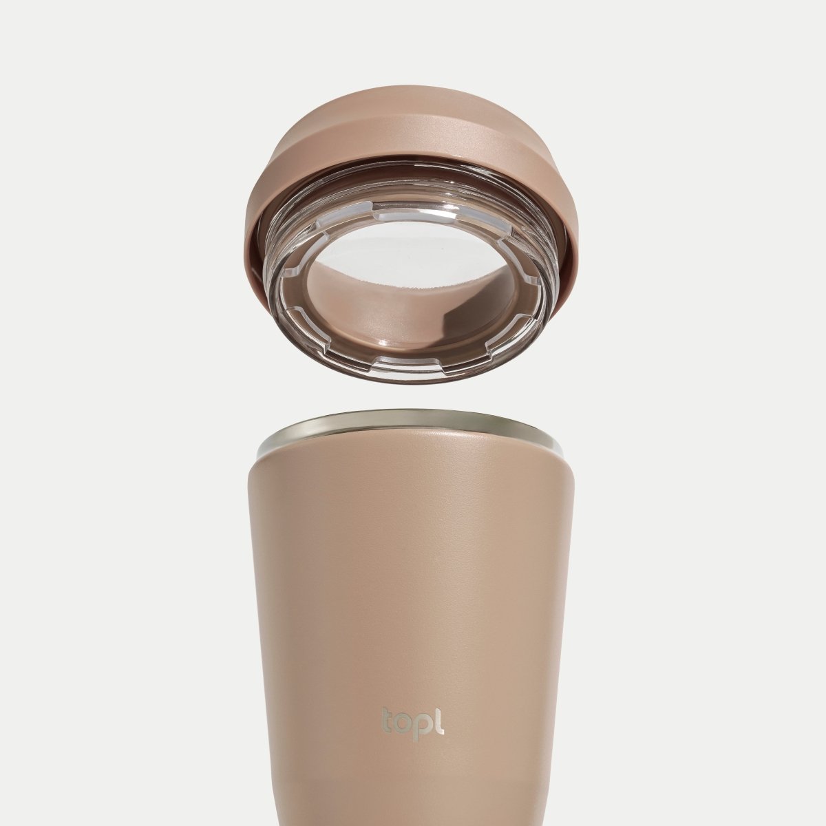 Topl To Go Coffee Cup Almond - Metro Singapore Departmental Store - Celebrating 69 Years in SG