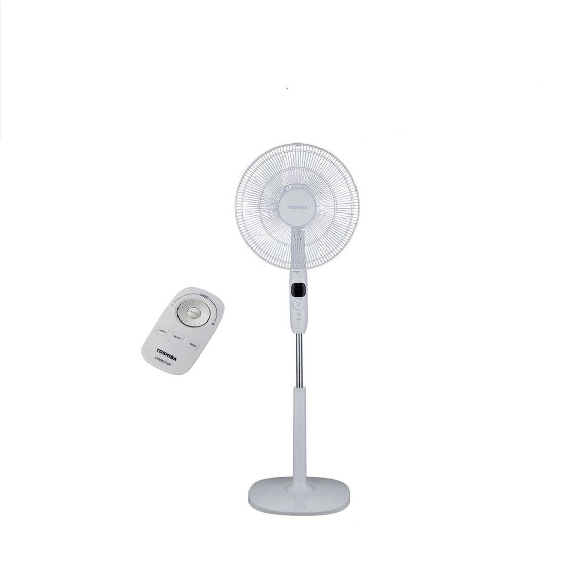 Toshiba 16'' 9 Blades standing Fan with Remote Control (F - LSD10WSG) - Metro Singapore Departmental Store - Celebrating 69 Years in SG