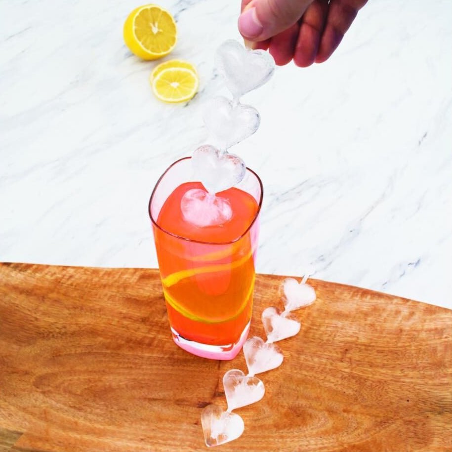 Tovolo Heart Swizzle Stick Ice Mold - Metro Singapore Departmental Store - Celebrating 69 Years in SG