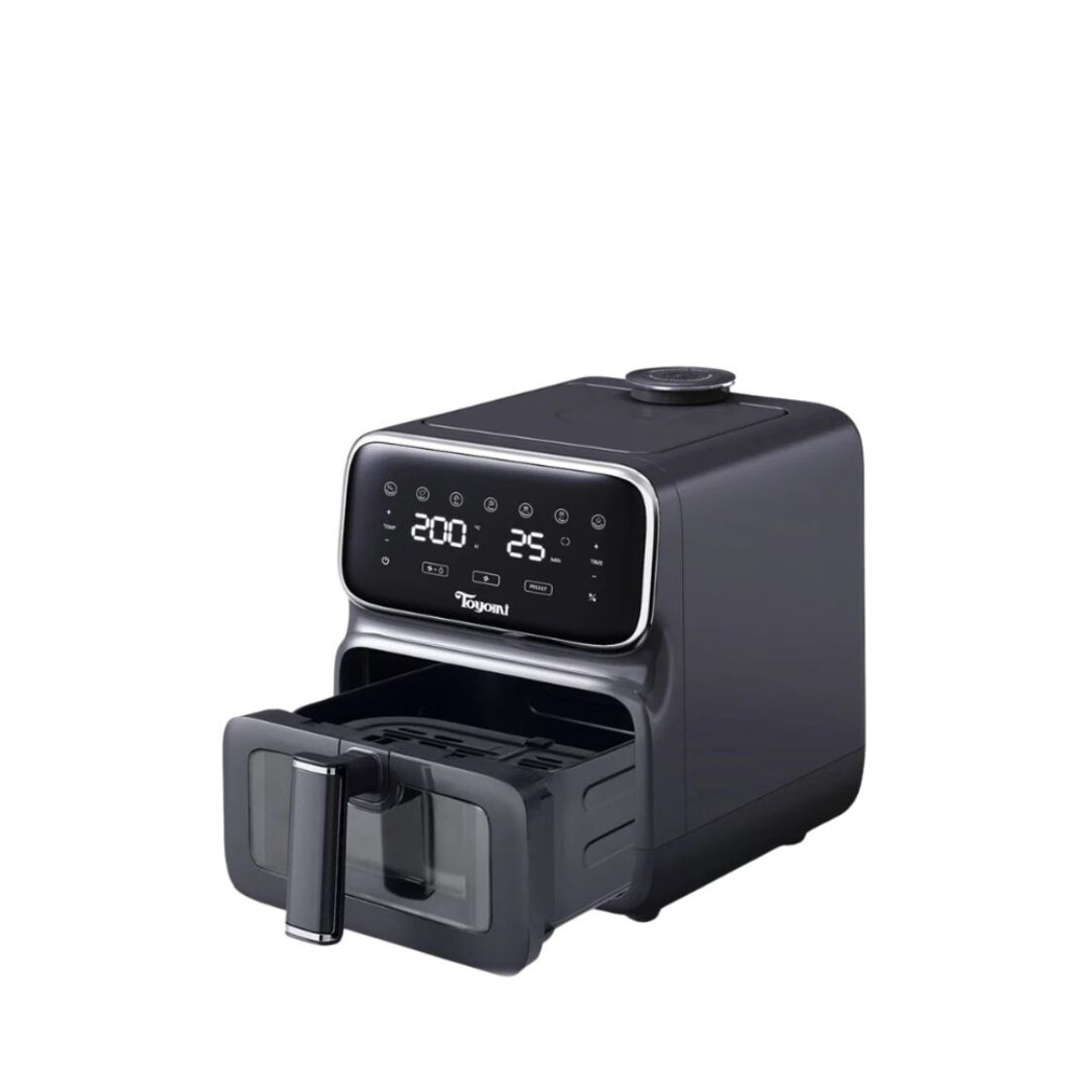 Toyomi 5.5L Steam Air Fryer AF5579 - Black - Metro Singapore Departmental Store - Celebrating 69 Years in SG