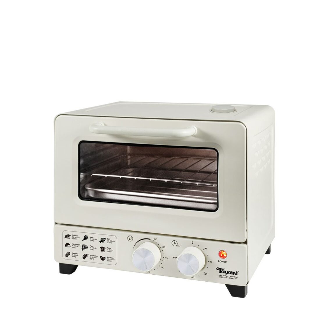 Toyomi Rapid Air Fryer + Steam Oven 12L - AF1266ST - Metro Singapore Departmental Store - Celebrating 69 Years in SG