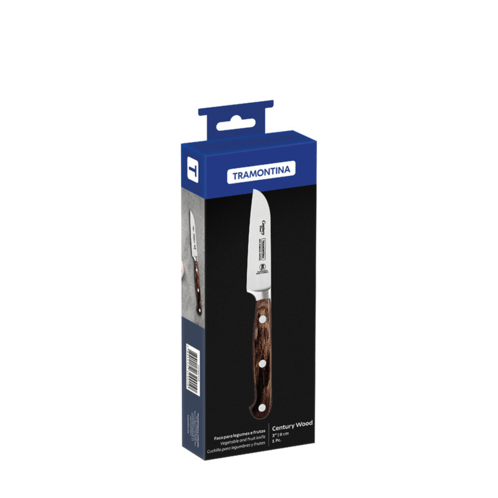 Tramontina 3" Vegetable Knife - Century Wood - Metro Singapore Departmental Store - Celebrating 69 Years in SG