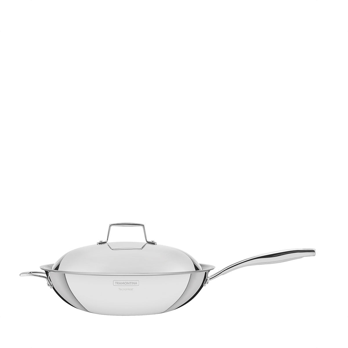 Tramontina 32cm Stainless Steel Wok Grano - Metro Singapore Departmental Store - Celebrating 69 Years in SG