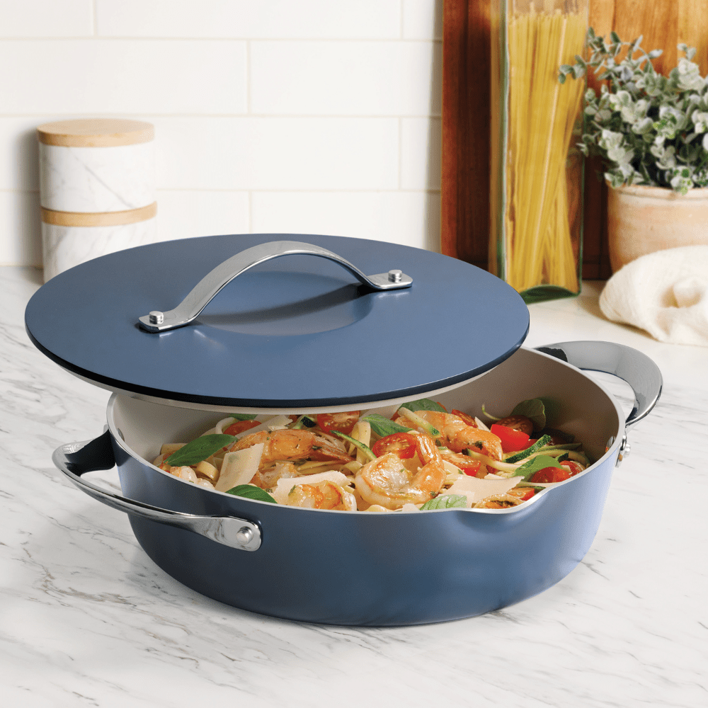 Tramontina 5pcs Multi - Purpose Pan Set 28cm - Metro Singapore Departmental Store - Celebrating 69 Years in SG
