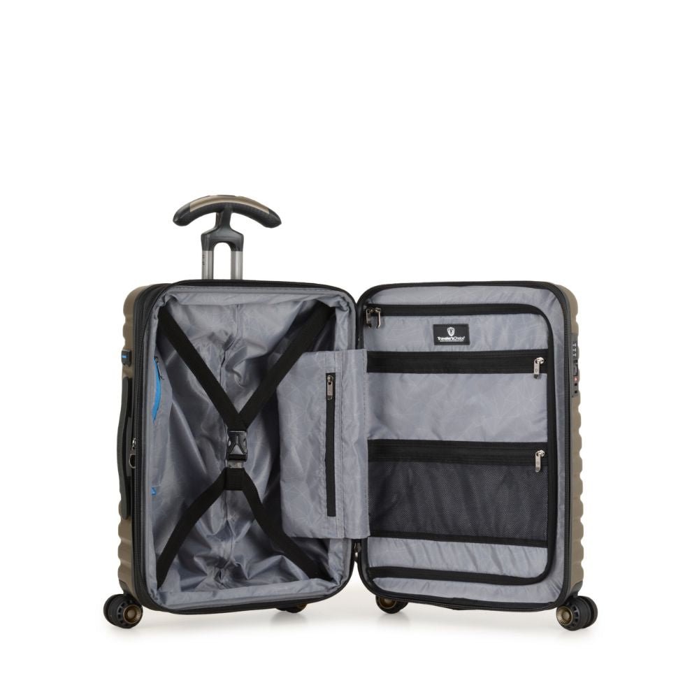 Traveler's Choice Whitehorse Polycarbonate Hardside Luggage Spinner - Metro Singapore Departmental Store - Celebrating 69 Years in SG