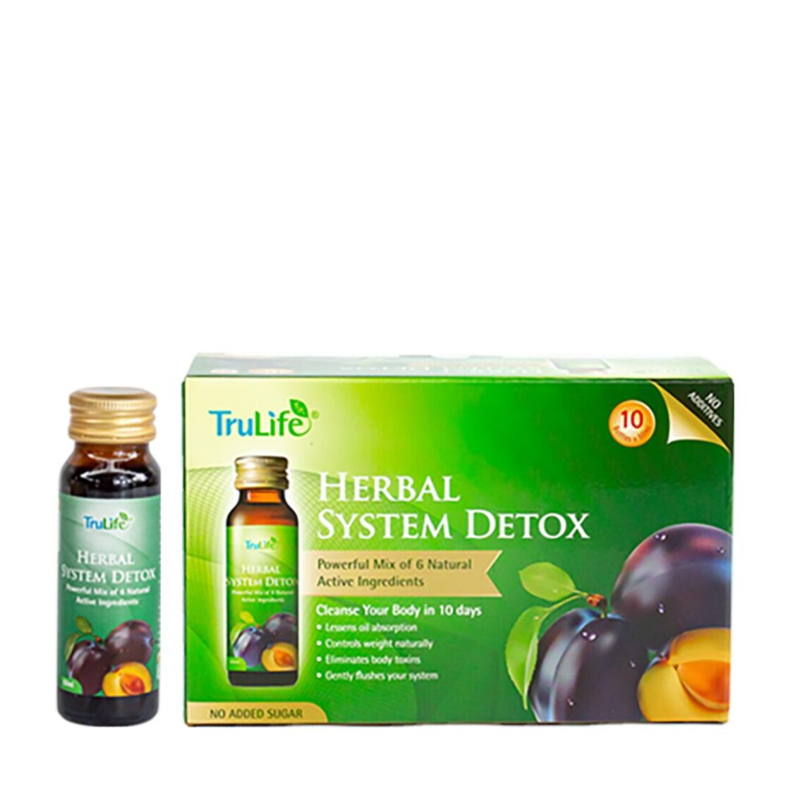TruLife Herbal System Detox (10x50ml) - Metro Singapore Departmental Store - Celebrating 69 Years in SG