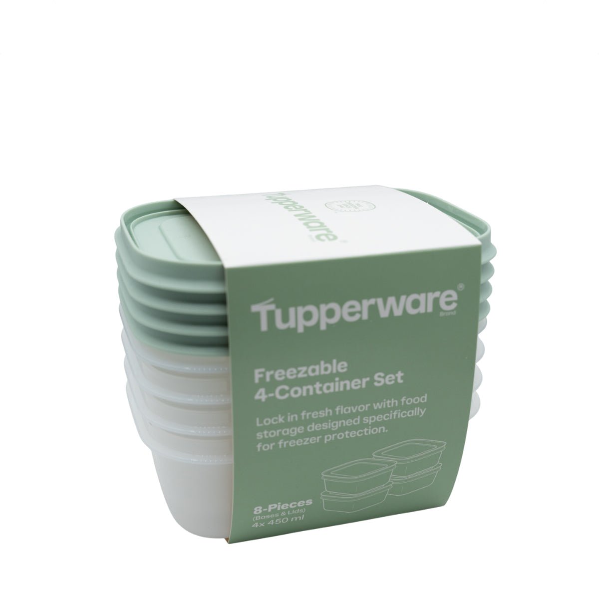 Tupperware Freezable 4pcs Container Set - Metro Singapore Departmental Store - Celebrating 69 Years in SG