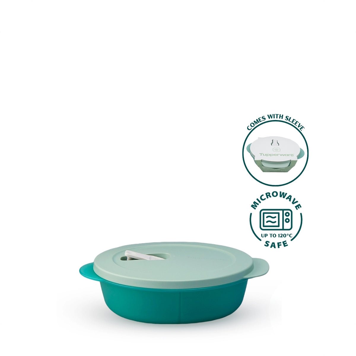 Tupperware Microwave Divided Dish 825ml - Metro Singapore Departmental Store - Celebrating 69 Years in SG