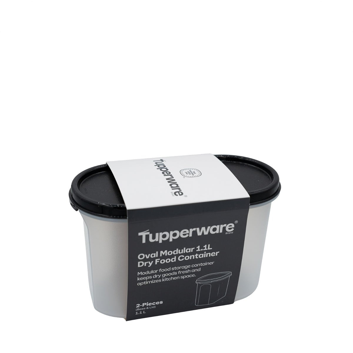 Tupperware Oval Modular Dry Food Container - Metro Singapore Departmental Store - Celebrating 69 Years in SG
