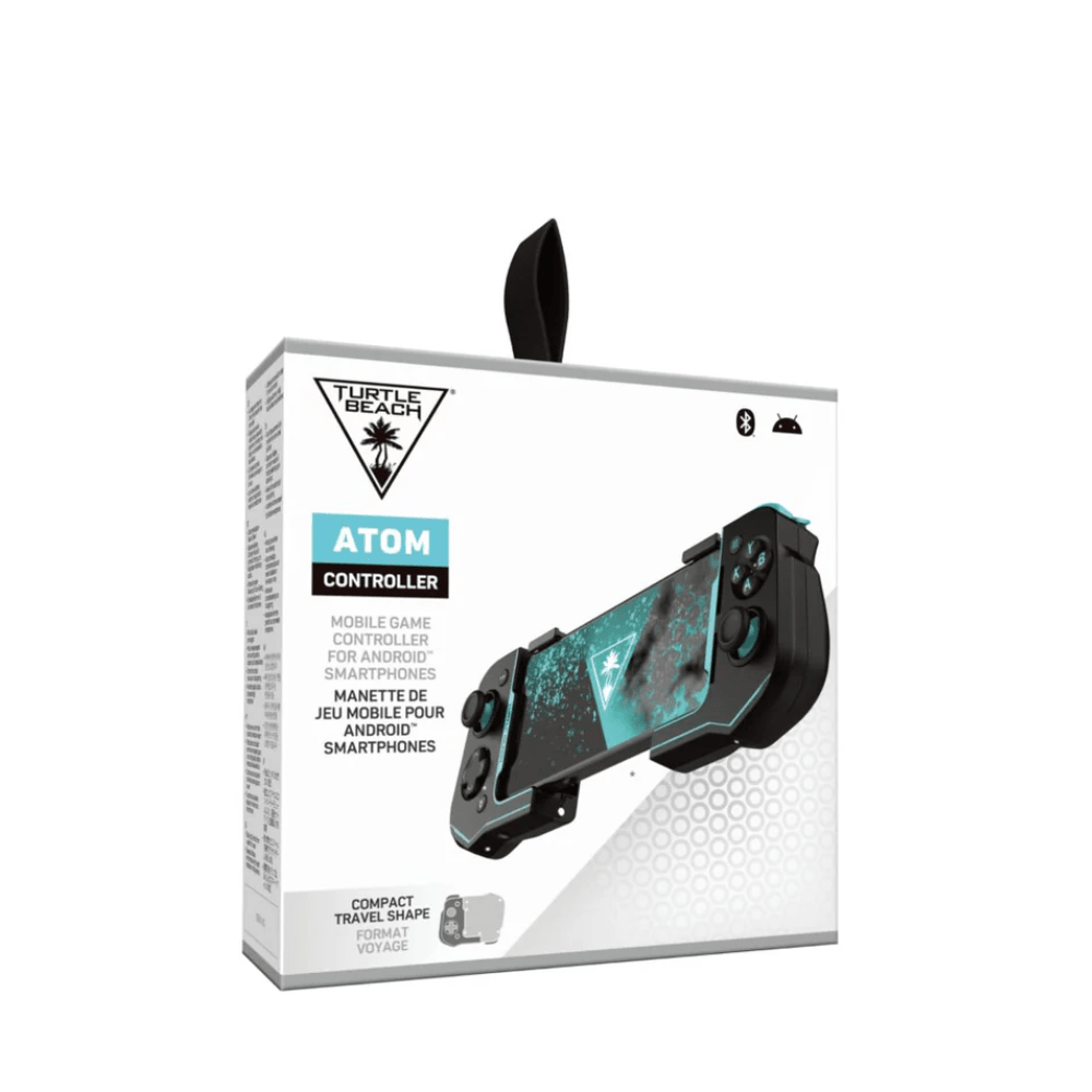Turtle Beach Atom Mobile Game Controller - Black/Teal - Metro Singapore Departmental Store - Celebrating 69 Years in SG