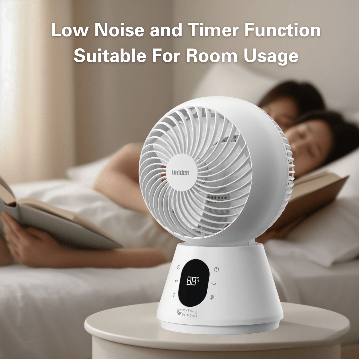 Uniden 6" Dc Motor Circulator Fan W Remote Control AF5110 - Metro Singapore Departmental Store - Celebrating 69 Years in SG