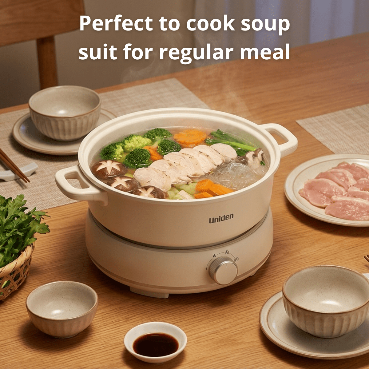 Uniden 6L Hotpot Set AC5410 - Metro Singapore Departmental Store - Celebrating 69 Years in SG