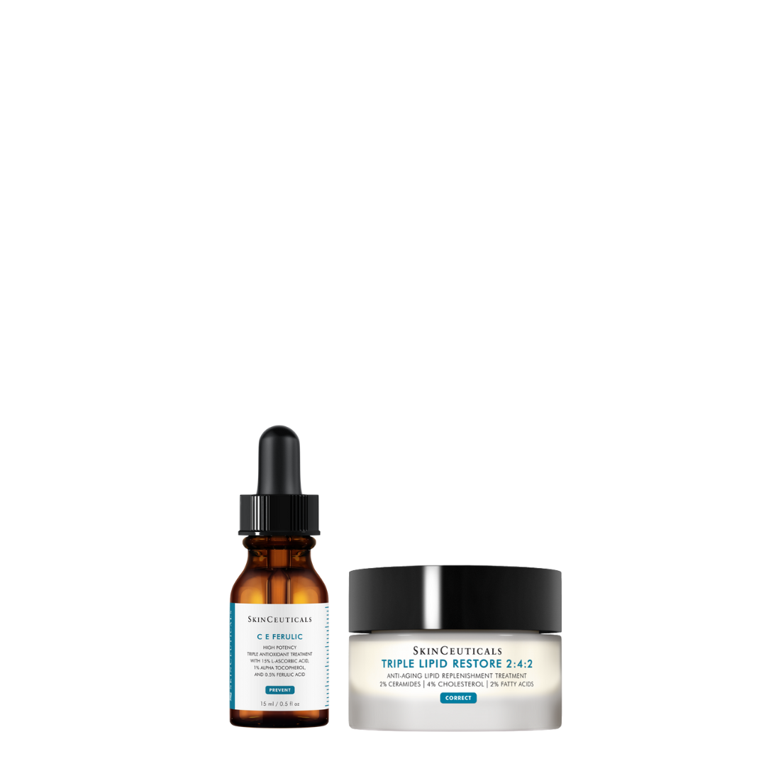 Receive 1x 15ml Triple Lipid Restore 2:4:2 and 1x CE Ferulic with $1100 nett spend on SkinCeuticals (Gift with Purchase)