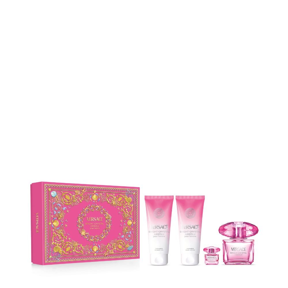 Versace Bright Crystal Absolu Spring 2026 Set EDP 90ml - Metro Singapore Departmental Store - Celebrating 69 Years in SG