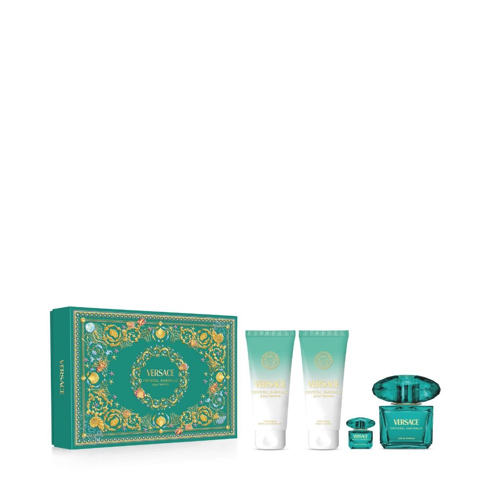 Versace Crystal Emerald Pour Femme Spring 2026 Set EDP 90ml - Metro Singapore Departmental Store - Celebrating 69 Years in SG