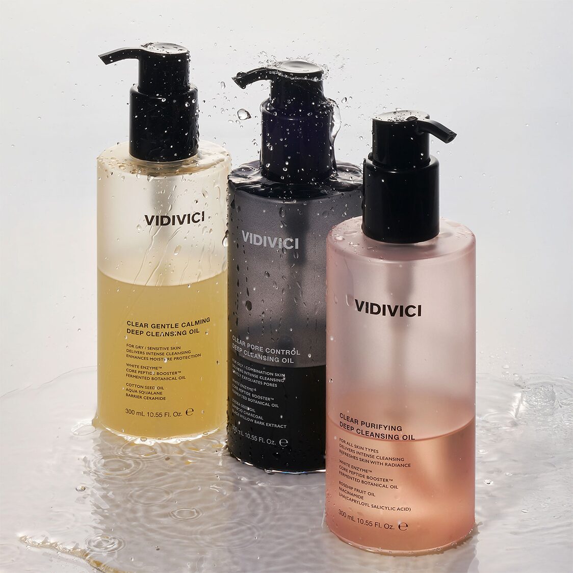 Vidivici Clear Gentle Calming Deep Cleansing Oil 300ml - Metro Singapore Departmental Store - Celebrating 69 Years in SG