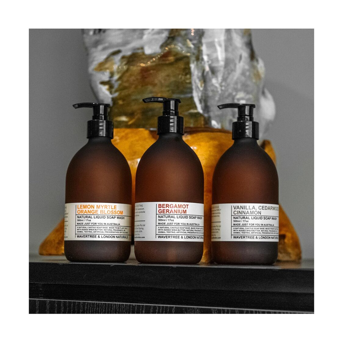 Wavertree & London Bergamot & Geranium Liquid Soap 500ml - Metro Singapore Departmental Store - Celebrating 69 Years in SG