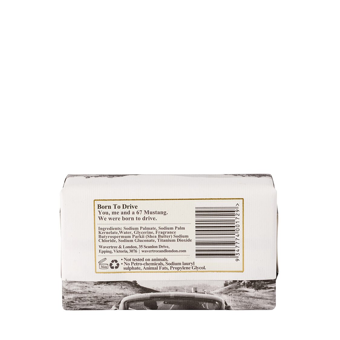 Wavertree & London Born to Drive Soap Bar 200g - Metro Singapore Departmental Store - Celebrating 69 Years in SG