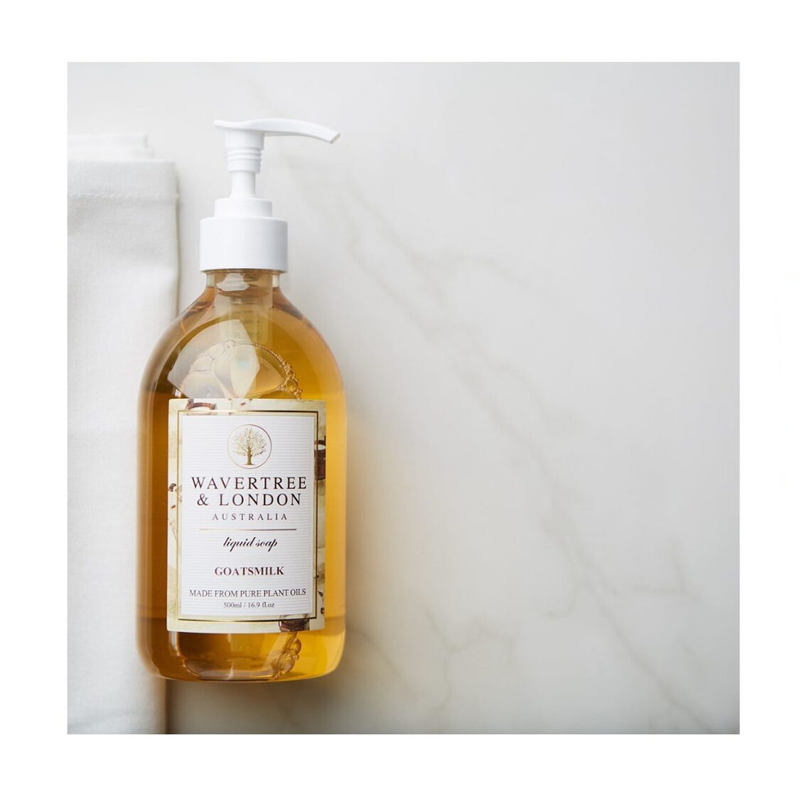 Wavertree & London Goats Milk Liquid Soap 500ml - Metro Singapore Departmental Store - Celebrating 69 Years in SG