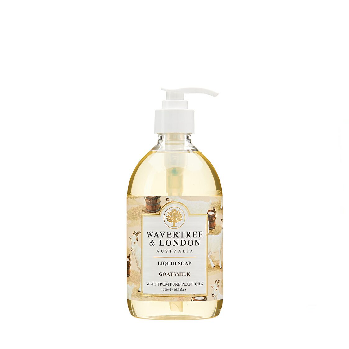 Wavertree & London Goats Milk Liquid Soap 500ml - Metro Singapore Departmental Store - Celebrating 69 Years in SG
