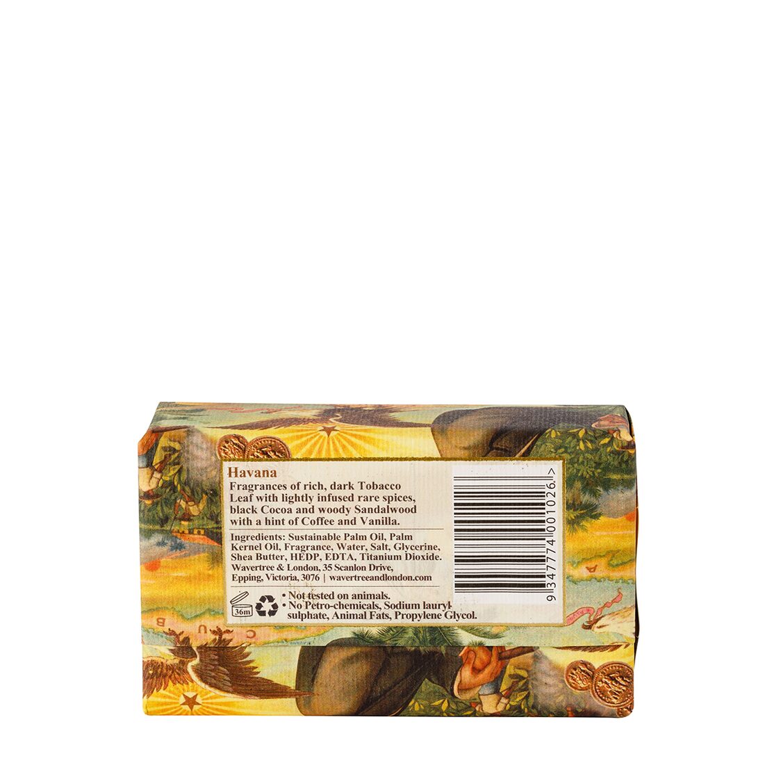 Wavertree & London Havana Soap Bar 200g - Metro Singapore Departmental Store - Celebrating 69 Years in SG