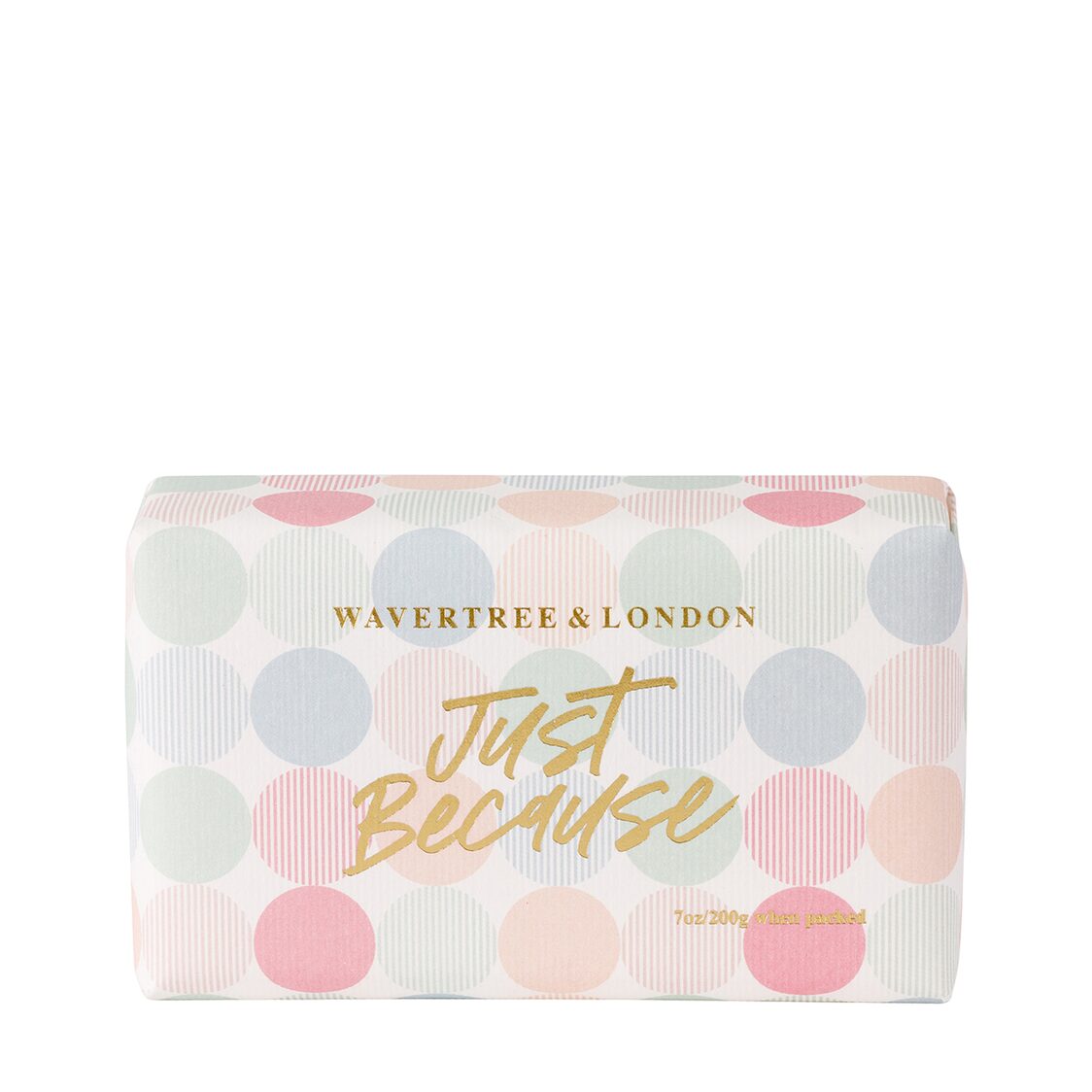 Wavertree & London Just Because Soap Bar 200g - Metro Singapore Departmental Store - Celebrating 69 Years in SG
