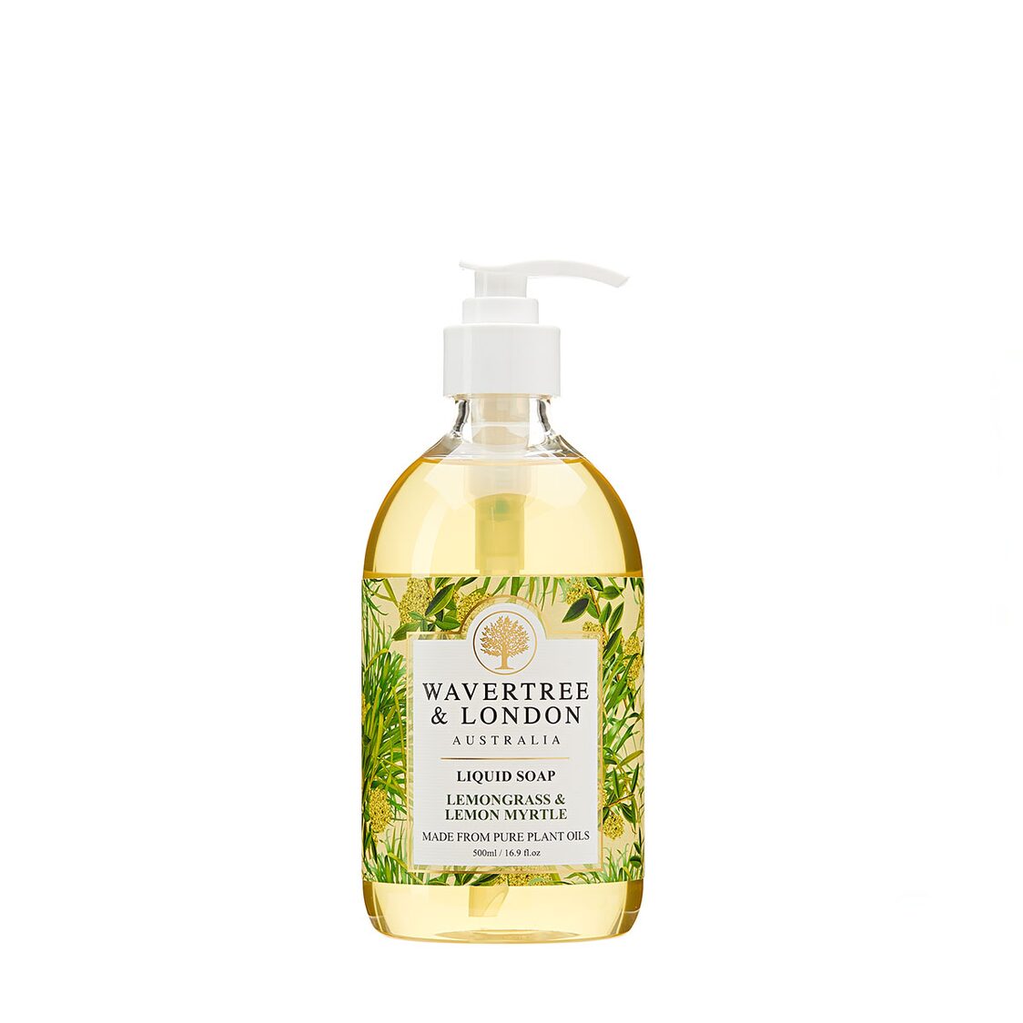 Wavertree & London Lemongrass & Lemon Myrtle Liquid Soap 500ml - Metro Singapore Departmental Store - Celebrating 69 Years in SG