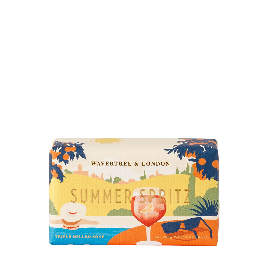 Wavertree & London Summer Spritz Soap Bar 200g - Metro Singapore Departmental Store - Celebrating 69 Years in SG