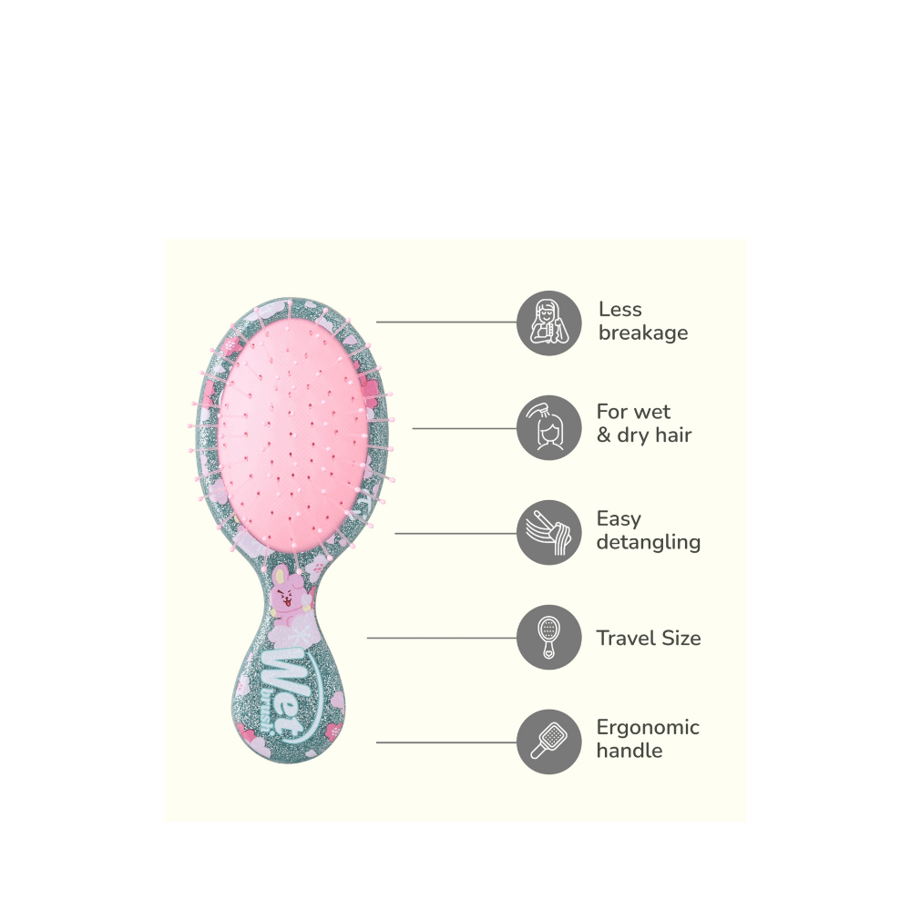 Wet Brush BT21 Mini Detangler - Metro Singapore Departmental Store - Celebrating 69 Years in SG