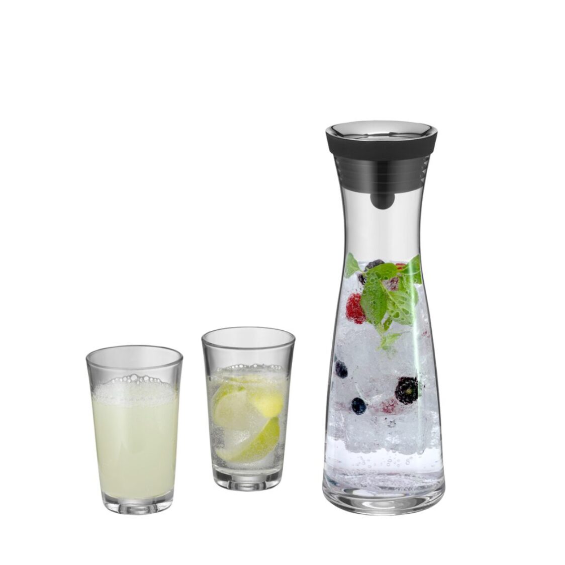 WMF 1L Water Decanter With 2pc 250ml Water Glass 0617709994 - Metro Singapore Departmental Store - Celebrating 69 Years in SG