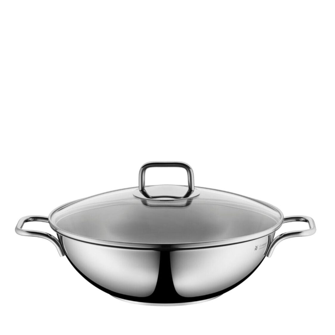 WMF 28cm Party Wok With Glass Lid (07 - 3947 - 6380) - Metro Singapore Departmental Store - Celebrating 69 Years in SG