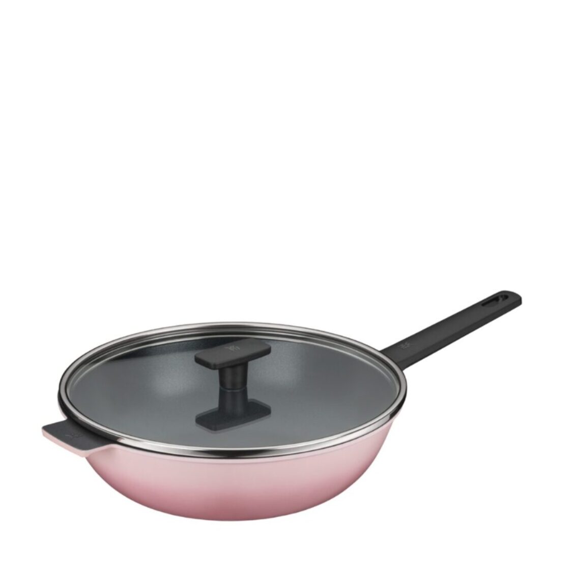 WMF Colorido IH Wok Pan With Glass Lid 30cm 0525304021 - Metro Singapore Departmental Store - Celebrating 69 Years in SG