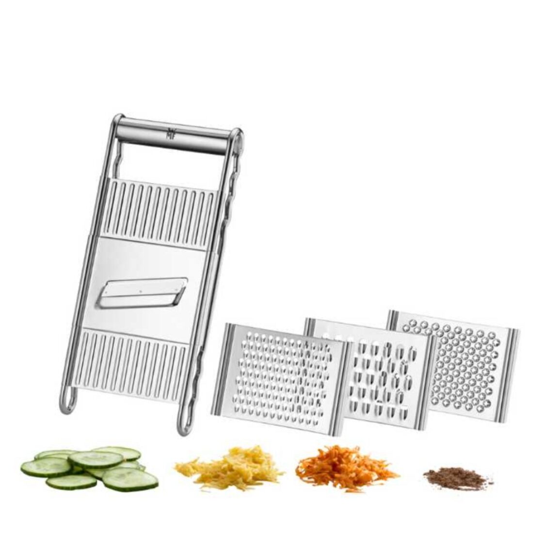 WMF Gourmet Grater With 4 Inserts 25.5x11.5cm 0644406040 - Metro Singapore Departmental Store - Celebrating 69 Years in SG
