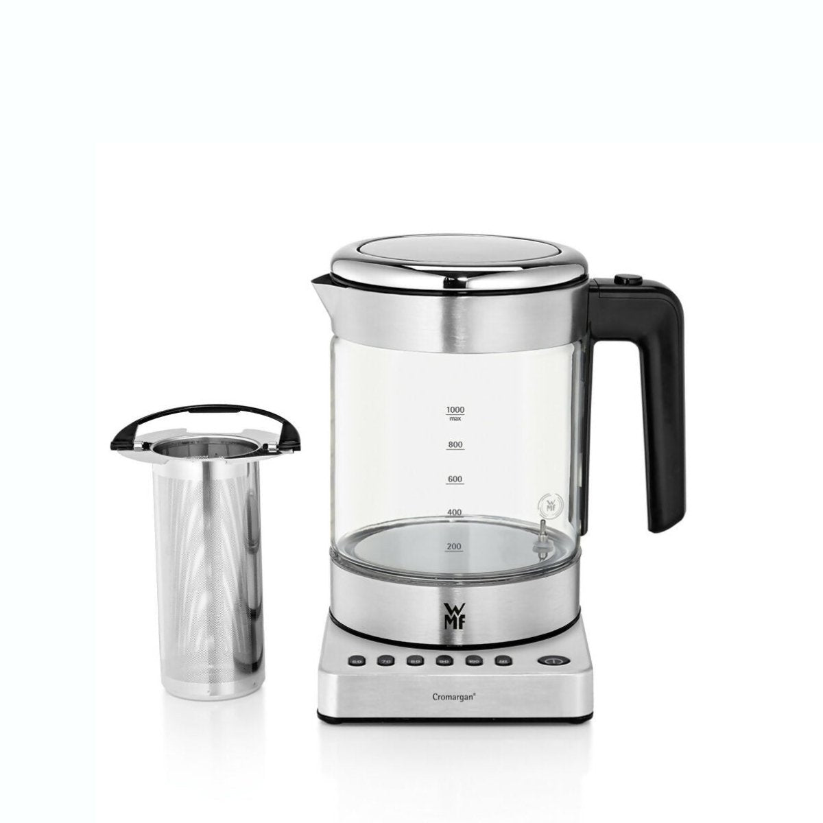 WMF KITCHENminis Glass Kettle Vario 1L (04 - 1318 - 8811) - Metro Singapore Departmental Store - Celebrating 69 Years in SG