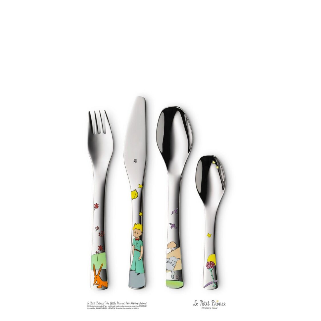 WMF Le Petit Prince Kids Cutlery Set, 4-Piece