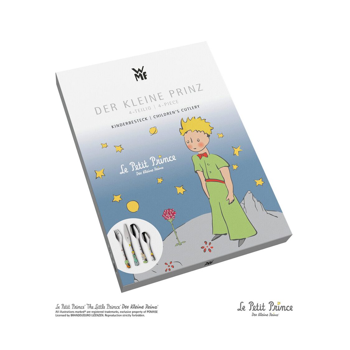 WMF Le Petit Prince Kids Cutlery Set, 4-Piece