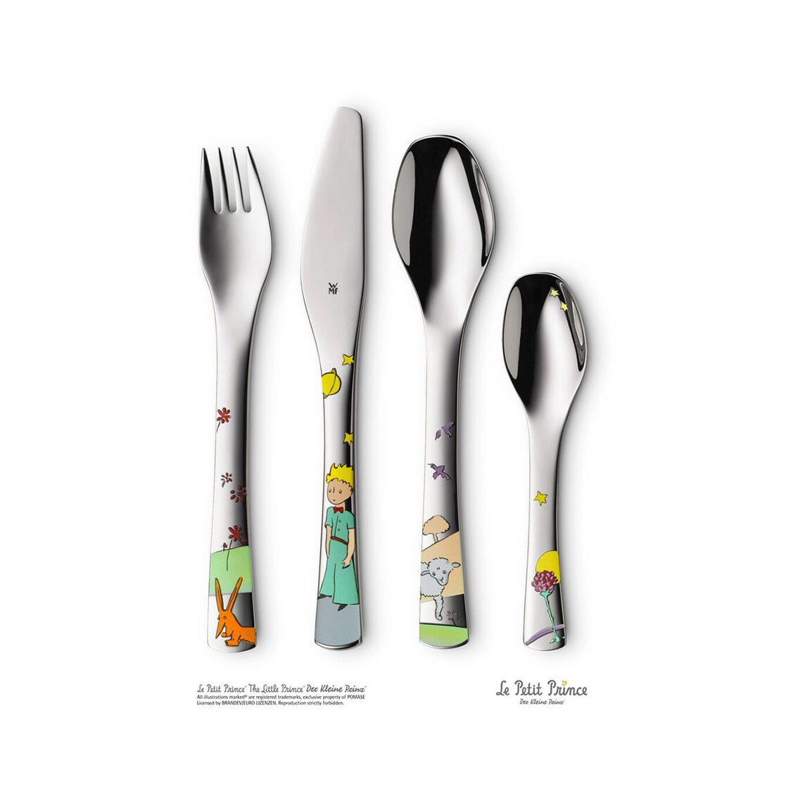 WMF Le Petit Prince Kids Cutlery Set, 6 - Piece - Metro Singapore Departmental Store - Celebrating 69 Years in SG