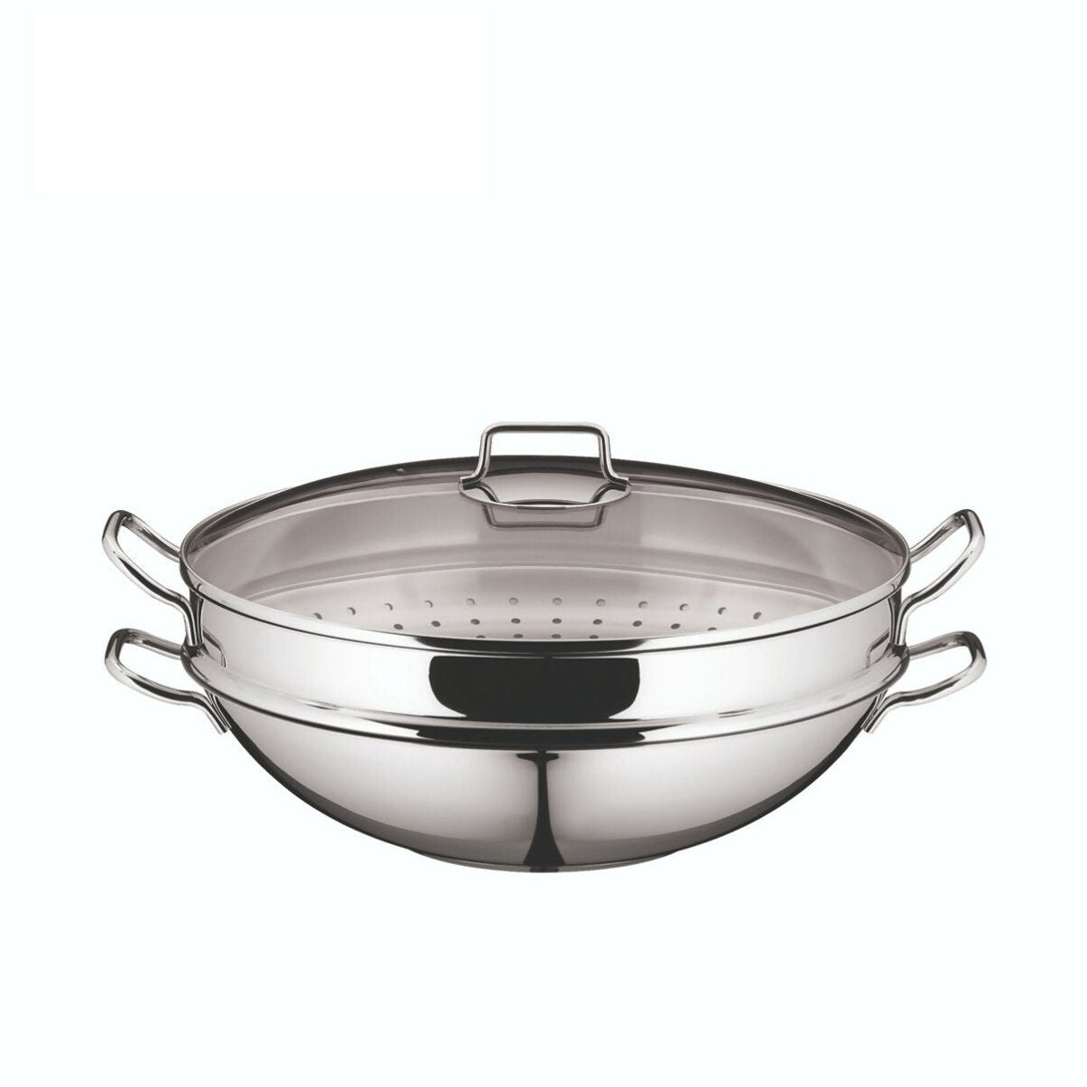 WMF Macao 4 - pc Wok Set 36cm (07 - 9256 - 6040) - Metro Singapore Departmental Store - Celebrating 69 Years in SG