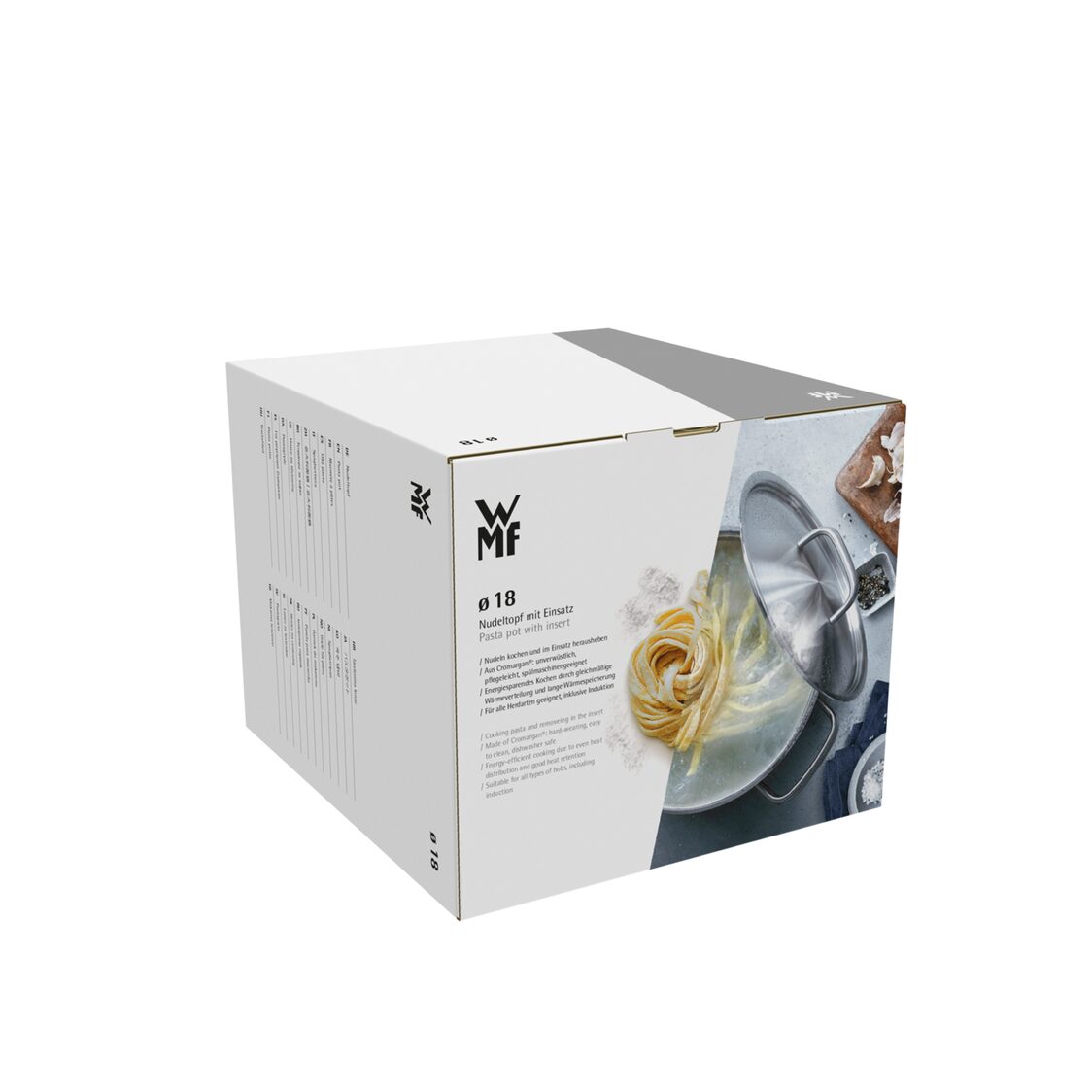 WMF Mini Pasta Pot with Stainless Steel Lid & Insert 18cm (07 - 1882 - 6040) - Metro Singapore Departmental Store - Celebrating 69 Years in SG
